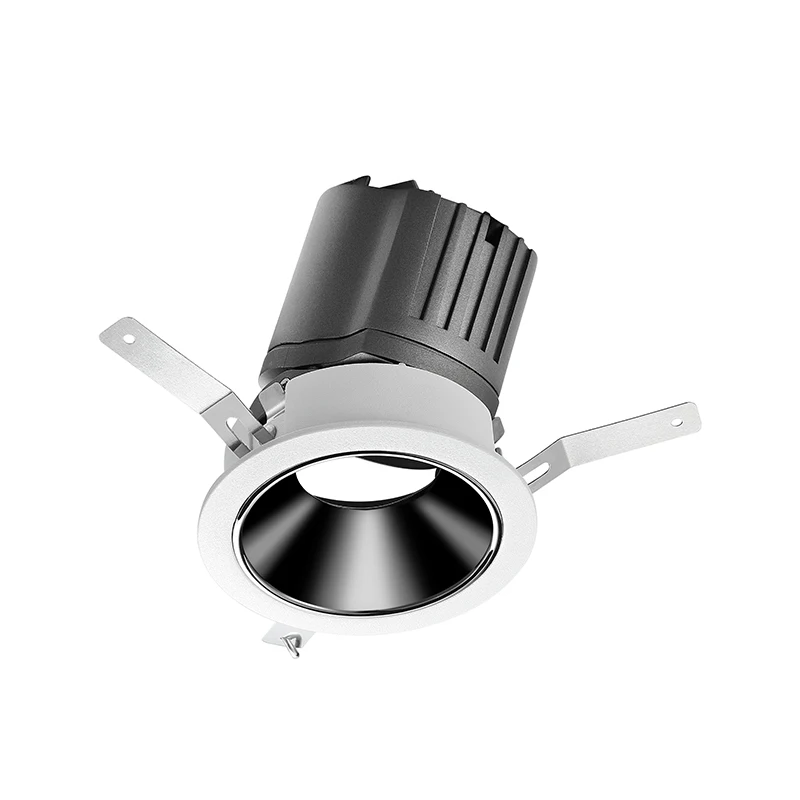 AC110/220V 90Ra Bracket LED COB Downlight Dimmable Recessed Surface-Mounted LED Downlight with ETL CE Its Clip Model Hotels IP54