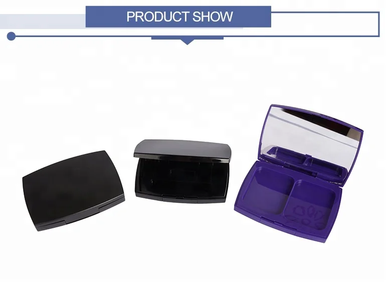 Make your own cosmetic beauty packaging compact powder case with mirror