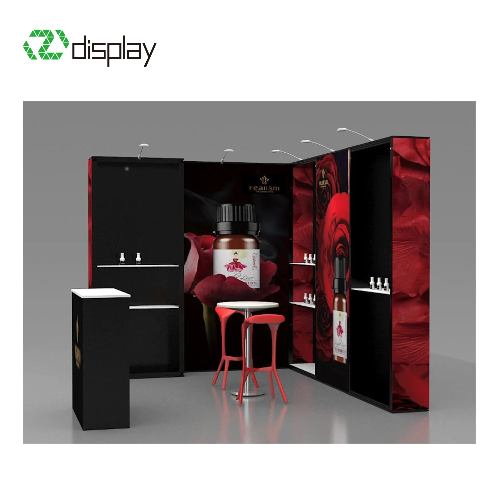 
 2016 инновационный выставочный стенд для рекламы макияжа mac  