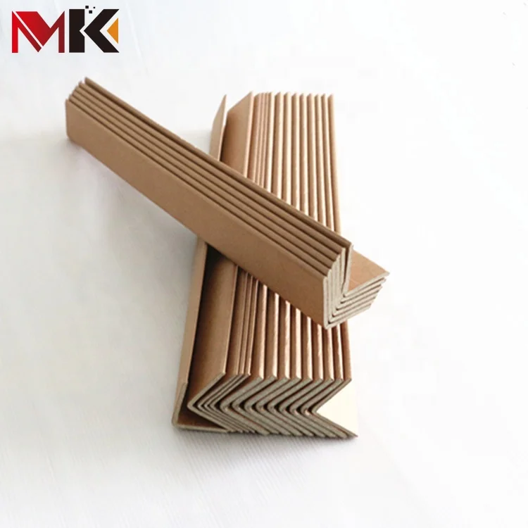 Factory Outlet L Shape Brown 4mm Thick Paper Edge Cardboard Board Protective Carton Angle Edge Corner Protector Paper For Pack