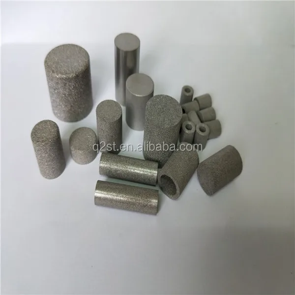 
0.5-2-100micron Porous Sinter stainless steel filter plug part 