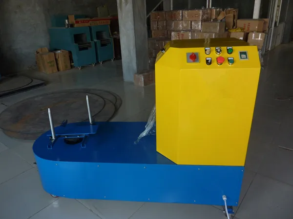 Wrapping Machine Type and Plastic Packaging Material luggage wrapper