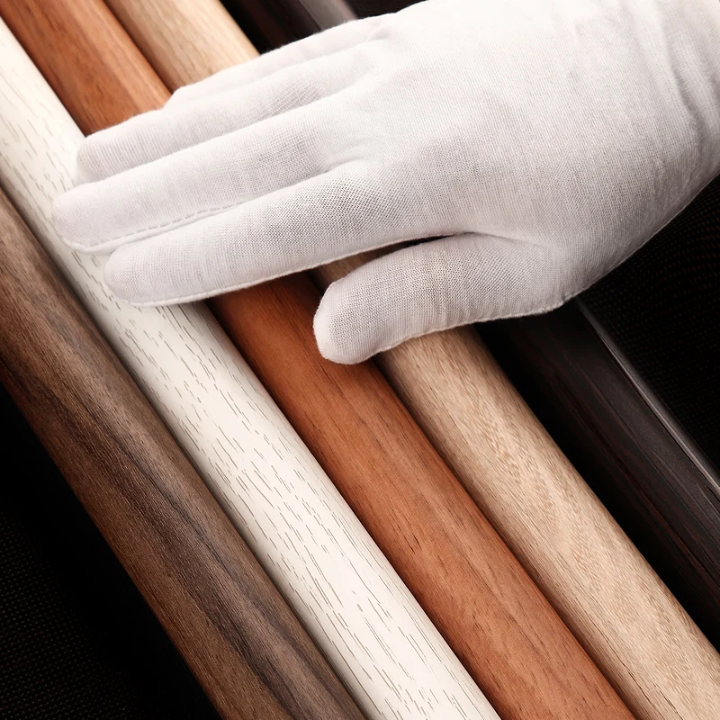 Design Aluminum Alloy curtain wooden curtain rod