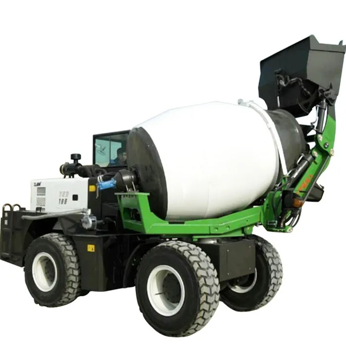 
12cbm Self Loading Mobile Concrete Mixer /Concrete mixer truck with loader 