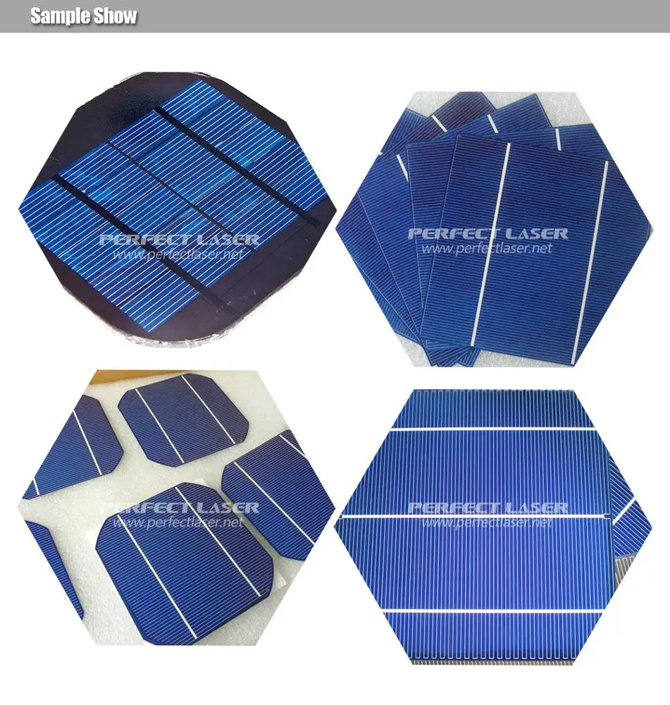 
Full Automatic Solar Cell Laser silicon wafer cutting scribing dicing machine 