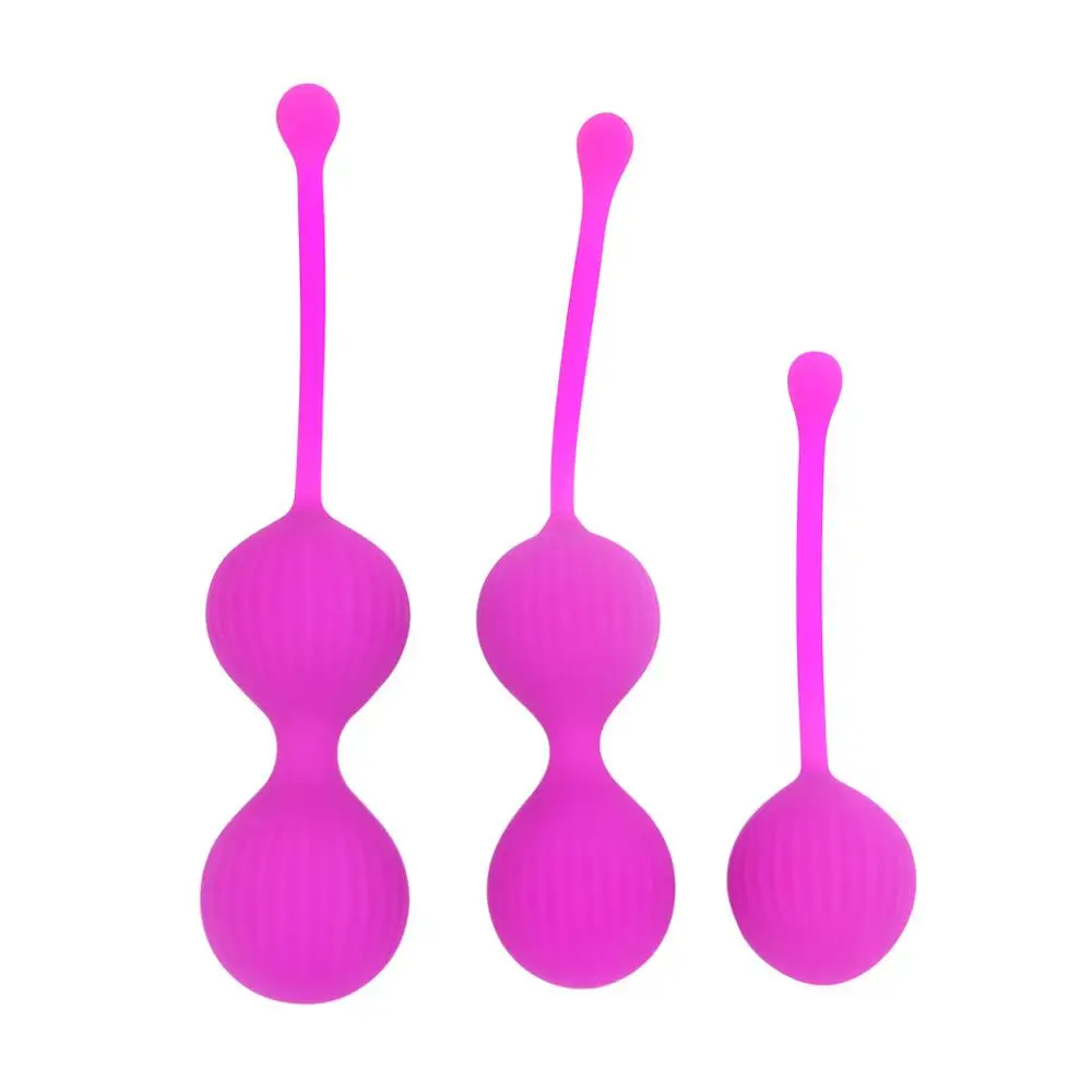 Medical Silicone Vibrator Weights Sex Toys Bolas Vaginal Ball Tighten Kegel Balls