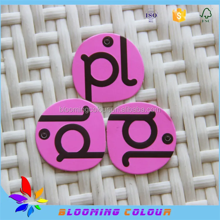 Factory selling custom socks hang tag,printed center folded socks tag