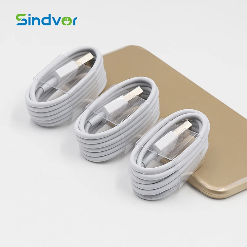 Оптовая продажа, оригинальный USB-кабель для зарядки мобильных телефонов iphone, зарядный кабель IOS11 для iphone, USB-кабель