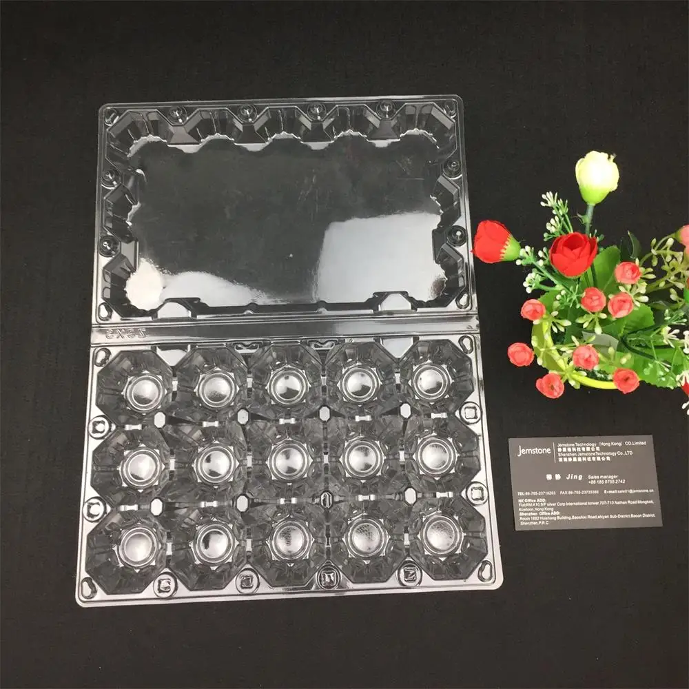 Blister Process Type Egg Tray amazon Plastic Egg Tray 15 for Sale