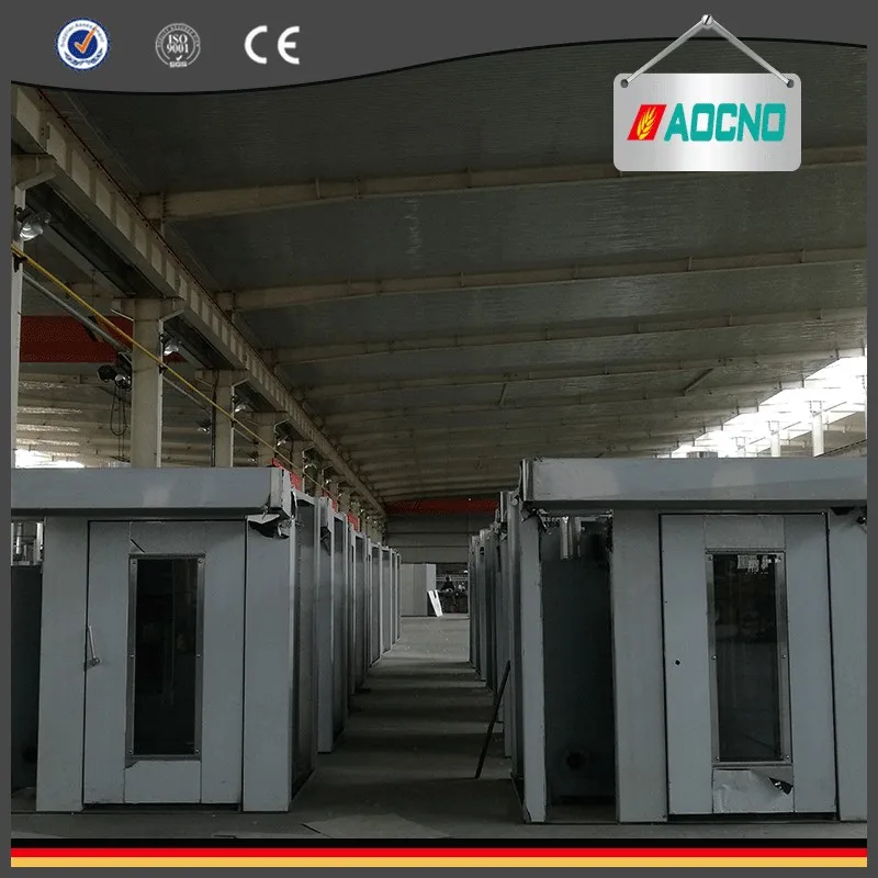 64 trays baking used toast bread gas rotary oven for bakery machine