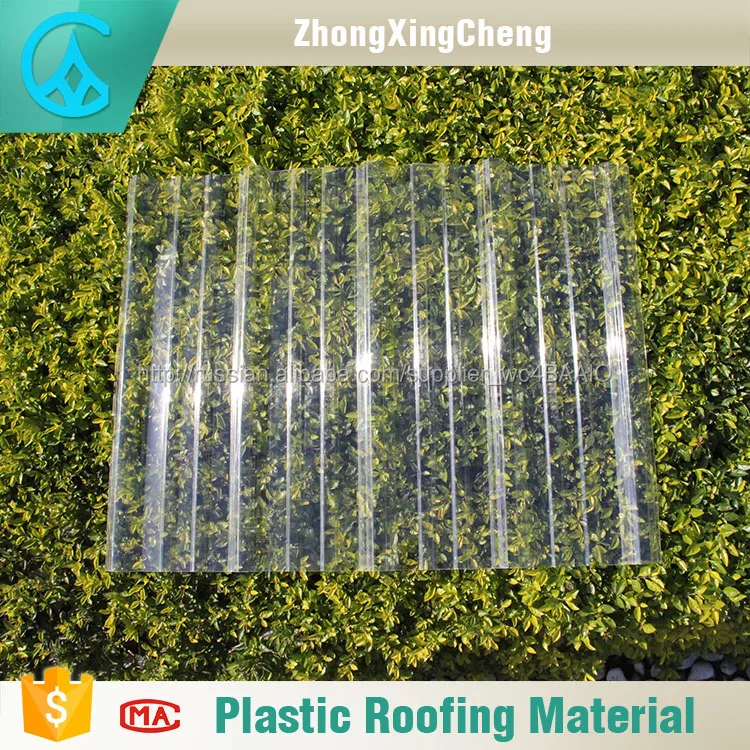 Экономически Эффективным Прозрачный Пластиковый/ШТ Гофрированного Прозрачный Кровельный Лист для склад/парниковых