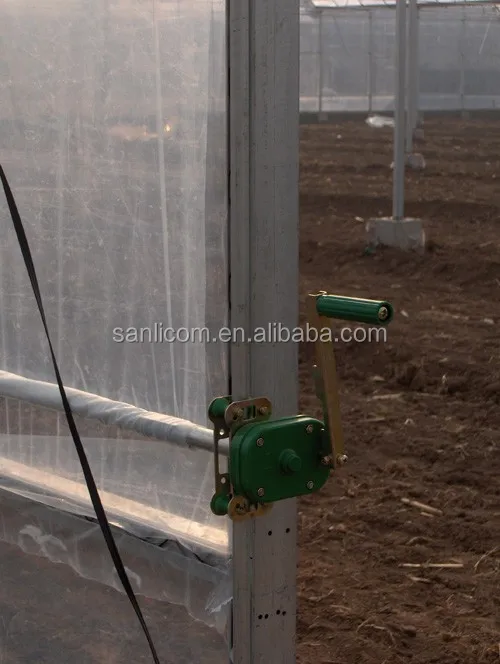 Manual Roll Up Winch for Curtain Ventilation