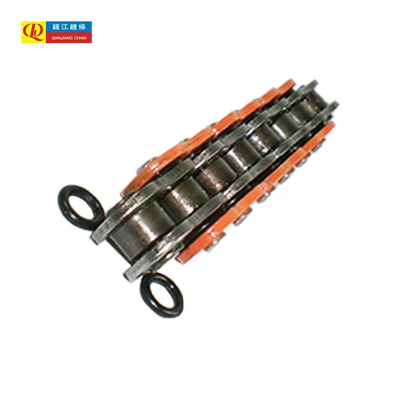 High strength 525 O-ring colored motorcycle chain 120links for racing motorcycles