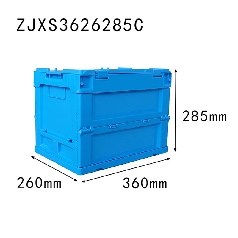 small plastic folding packaging box household bead storage box packaging container with lid