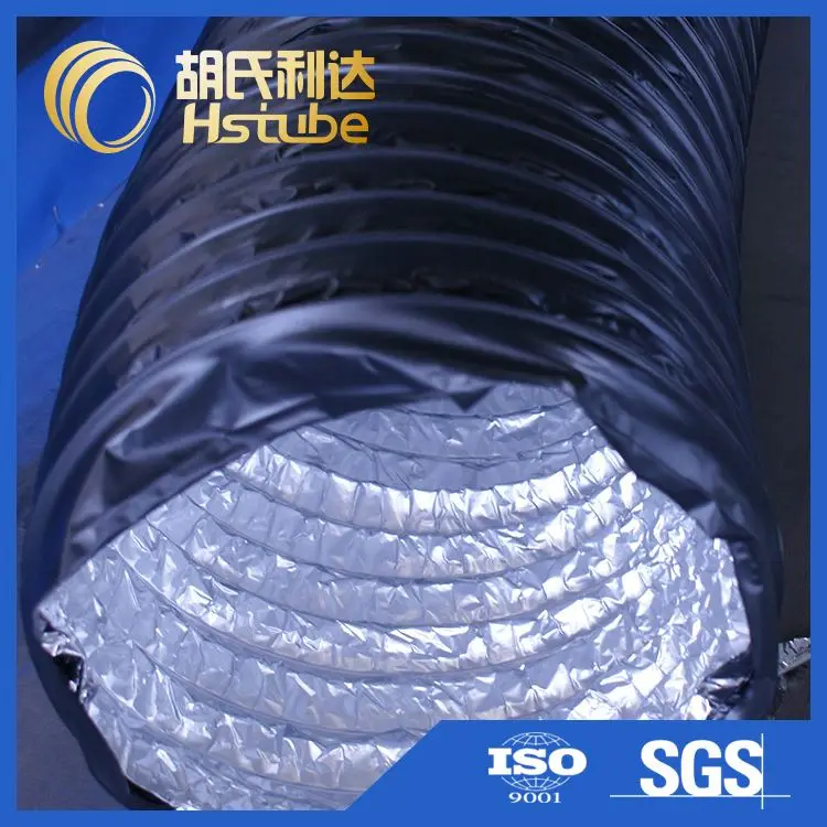 2inch-24inch PVC type ventilation fitting spiral flexible air duct