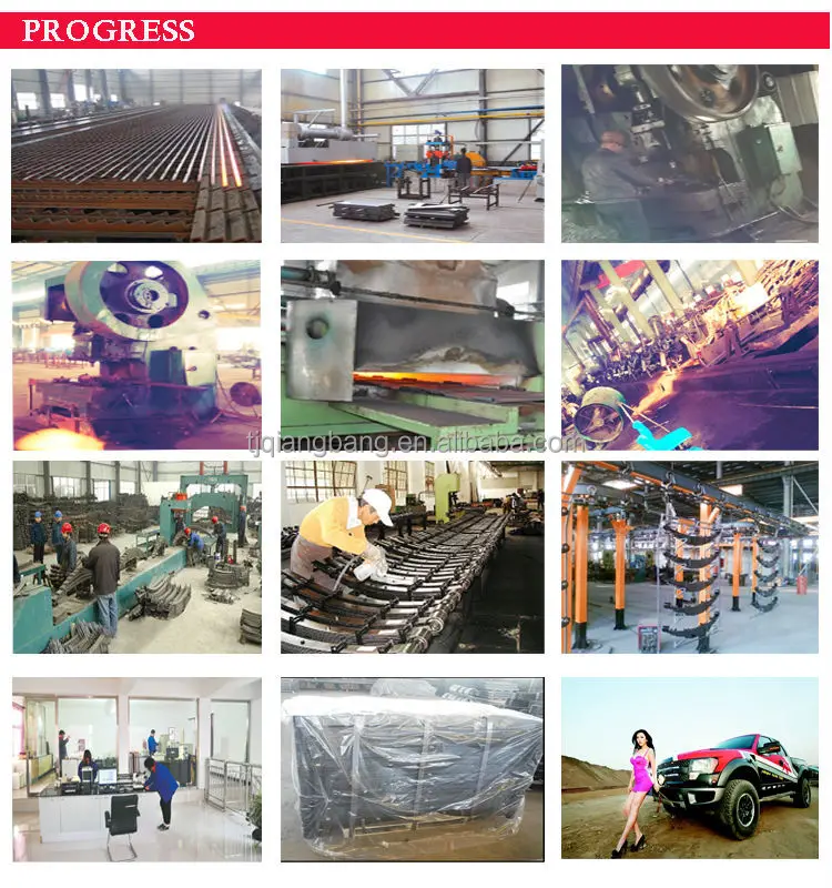 semi truck spare parts leaf spring suspension