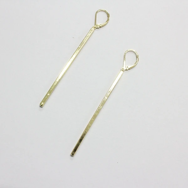 Latest fashion Earring Sticks Gold Hanging Earrings