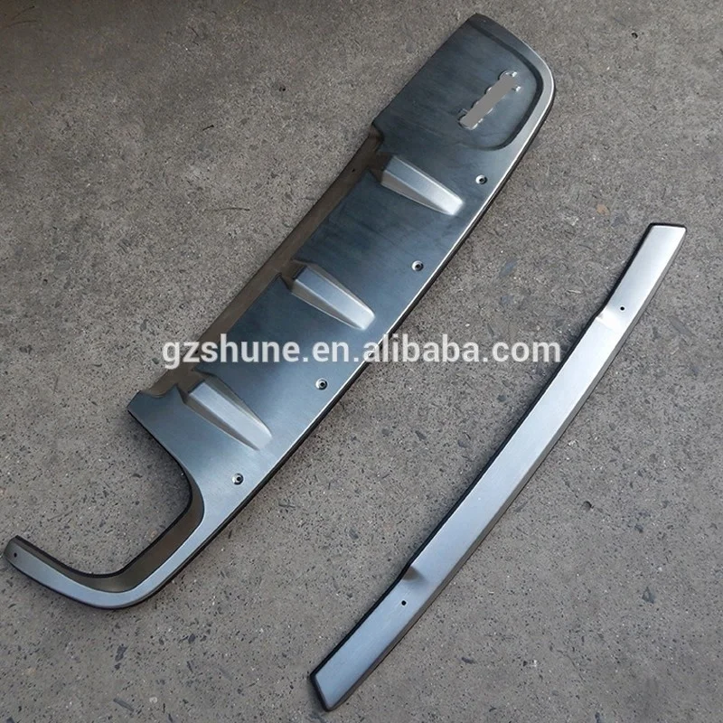 Передняя и задняя противоскользящая пластина из нержавеющей стали для компаса 2017-2018 Защитная крышка бампера автомобильные аксессуары