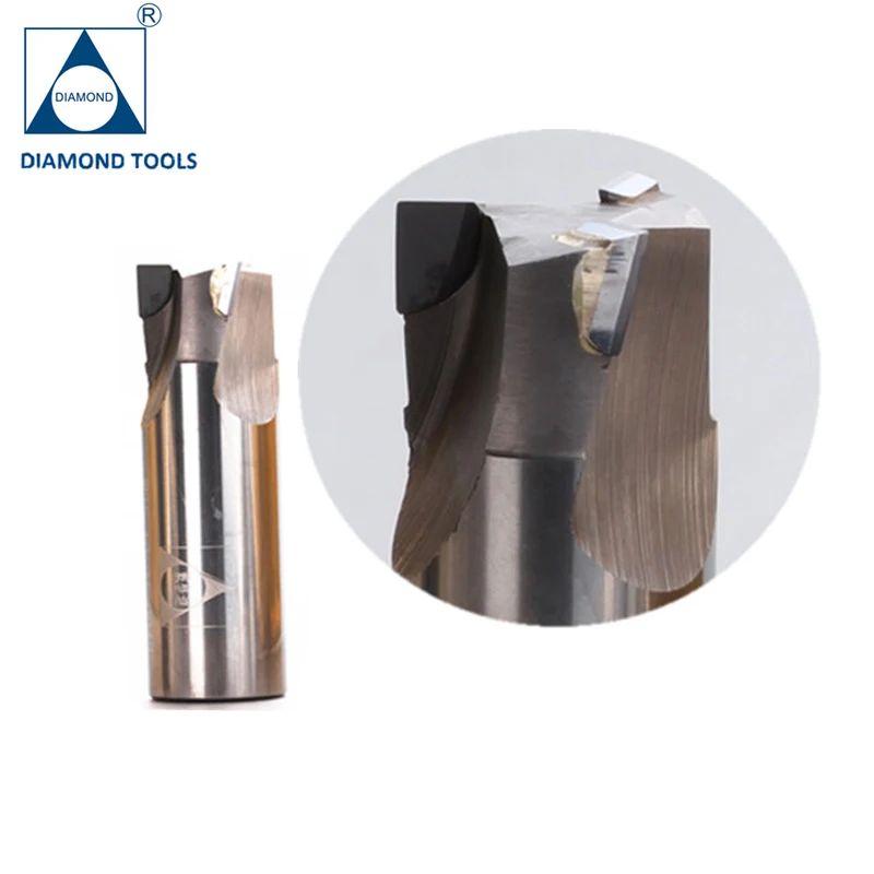 PCD end mill chamfer cutting tool
