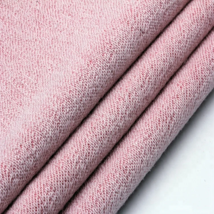 
2021 High quality 60%cotton 40%polyester french terry fleece fabric 