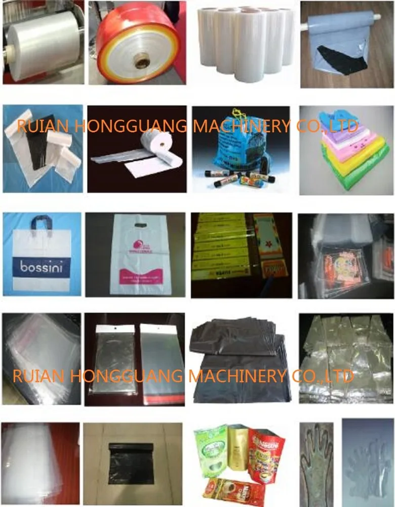 
automatic high speed plastic coreless rolling garbage bag making machine 