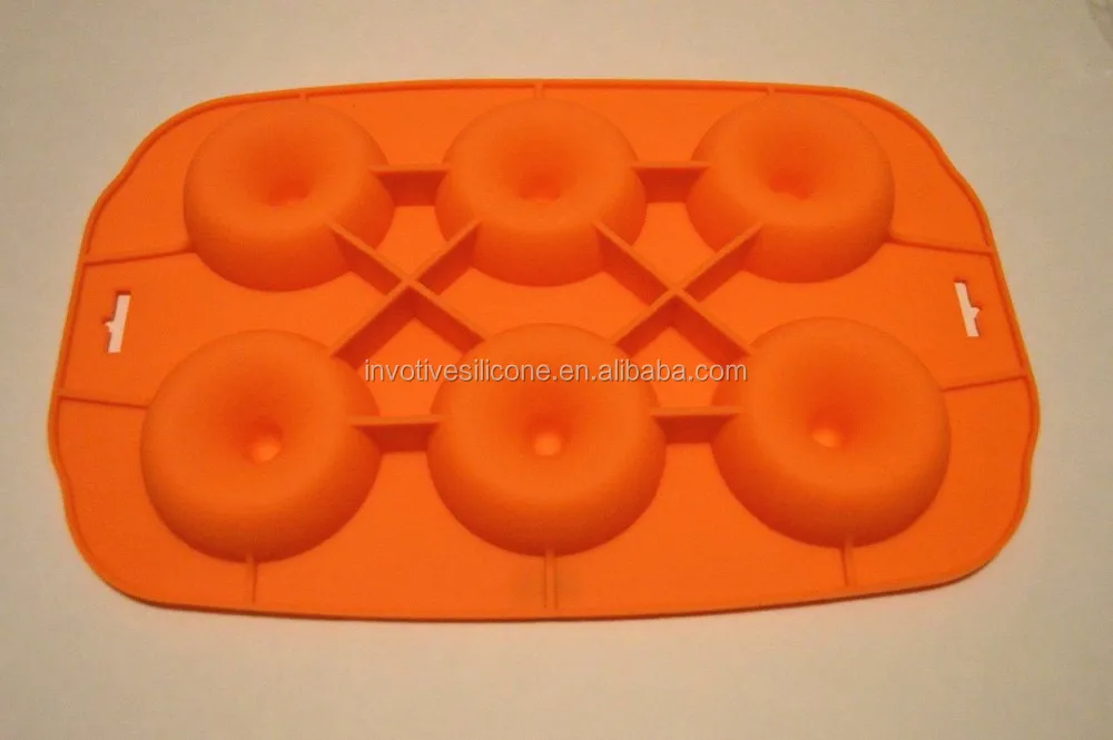 Wholesale 12 Cavities Mini size Non-stick silicone donut tray