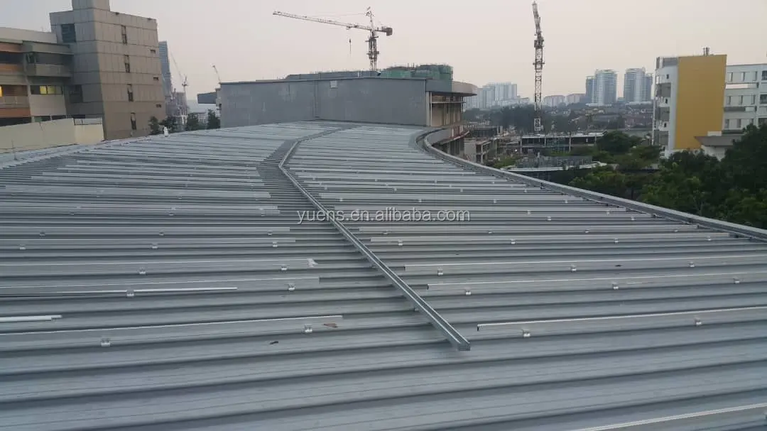 Высокопроизводительный PV-кронштейн для панели Стенд со швом крыши Солнечный монтажный зажим замок