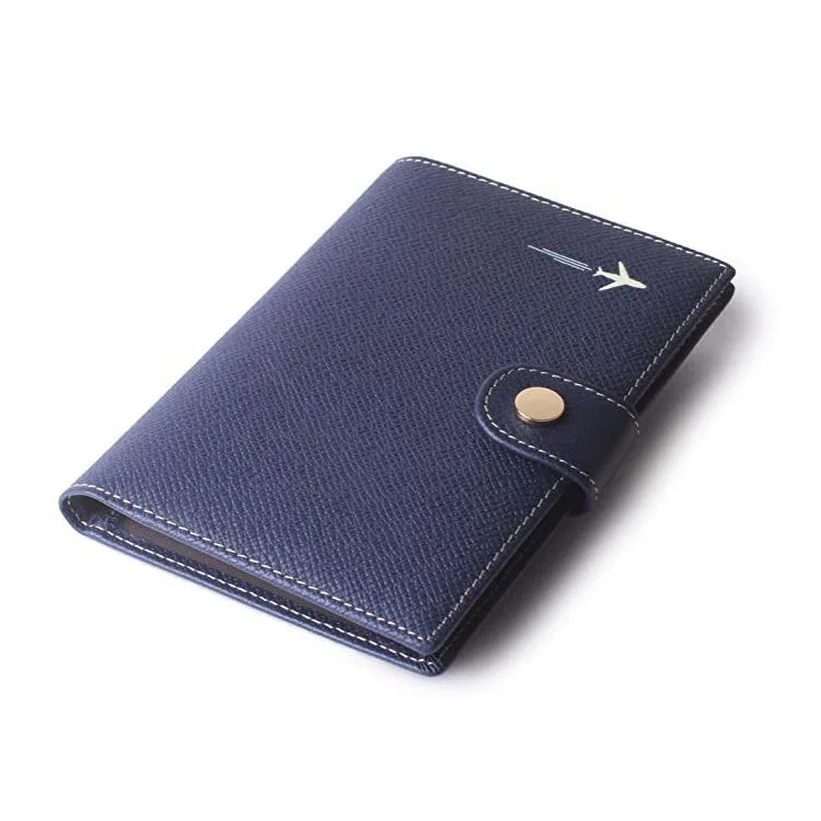 RFID Genuine Leather Passport Holder Wallet Man/Woman Card Holder For Passport
