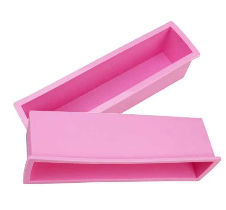 1200ml Silicone Soap Mold 3D Rectangular Cake Bread Loaf Chocolate Mold Soap Making Tools