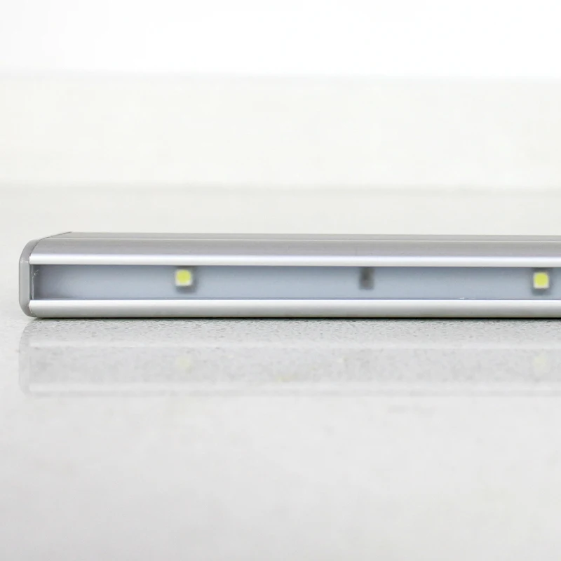 1 meters LED SMD2835 2W 12v motion sensor led wardrobe rail bar light PIR Sensor LED CABINET hanger Light closet LED lamp