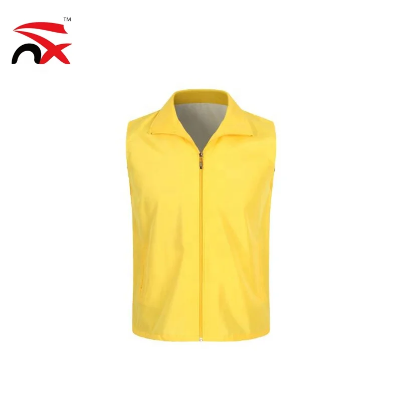 Оптовая продажа, дешевый мужской жилет без рукавов, жилет с принтом логотипа