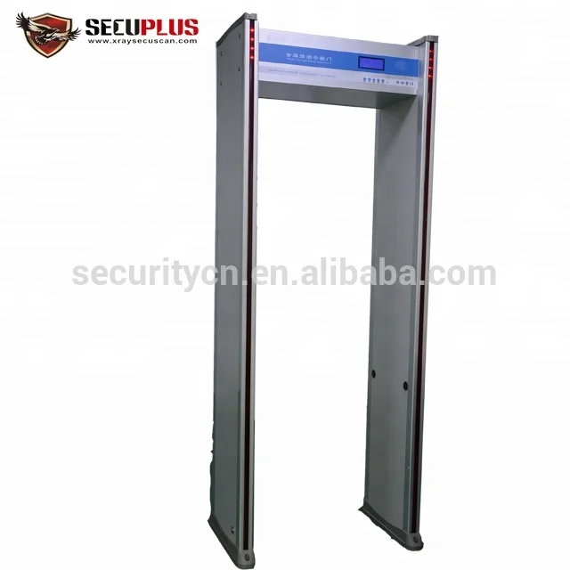 Indoor use 8 zones gun detector SPW-300 Walk Through Metal Detector