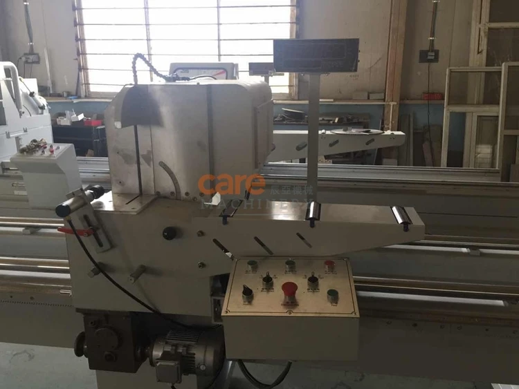 Double Head Aluminum Window Profile Precision Cutting Saw Machine