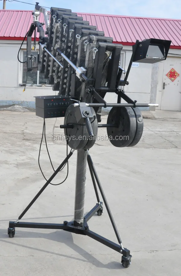 2.5m to 5.5m Telescopic Jib Crane for Video Camera