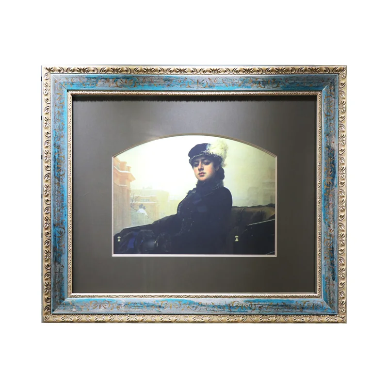 Antique Looking Wall Hanging Photo Frame Moulding Wholesale PS Photo Frame Strips Customizable