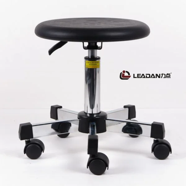 Round PU Foam ESD SAFE Task Stool In Laboratory Or Cleanroom
