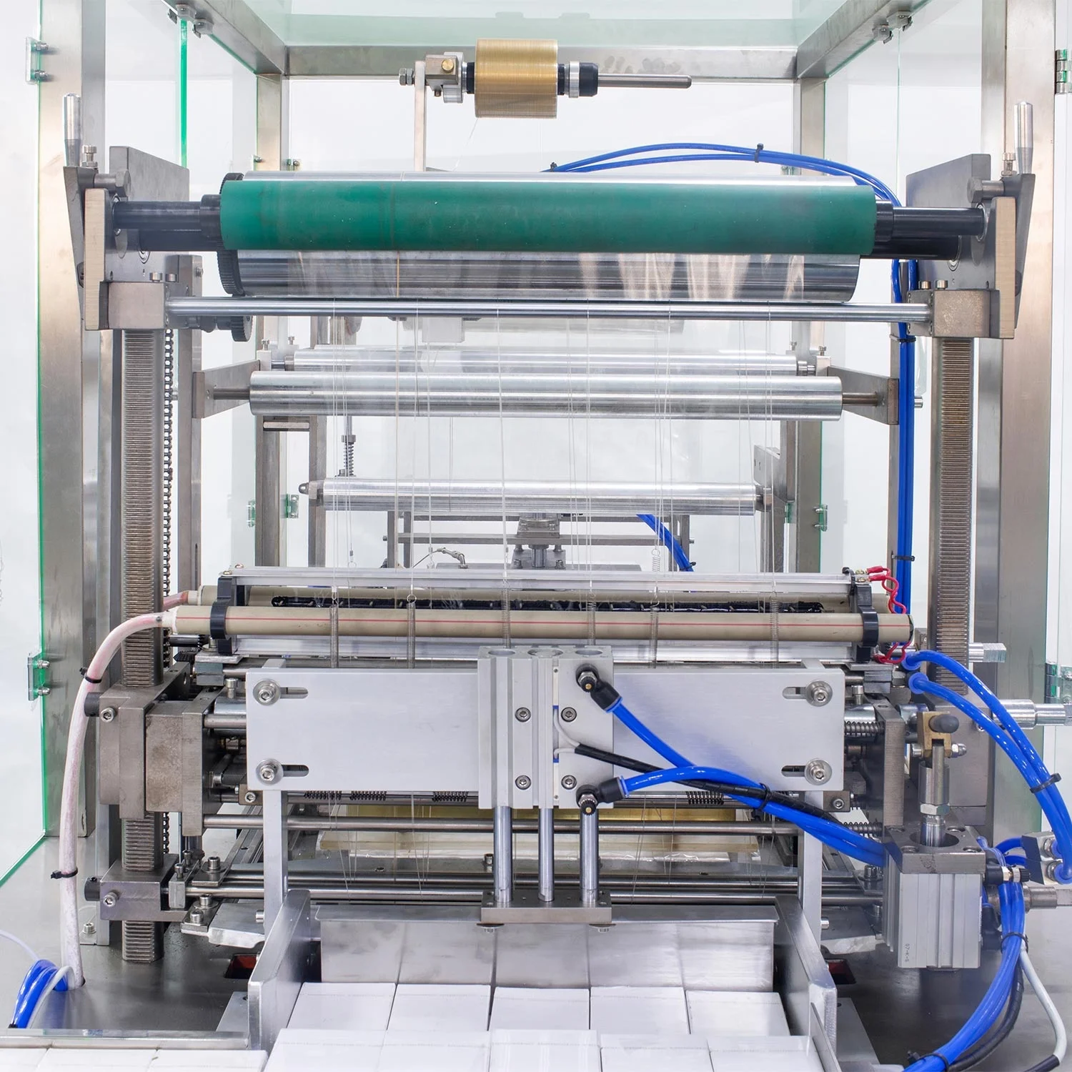 Automatic Tobacco Carton Wrapping Machine for 10 Cartons