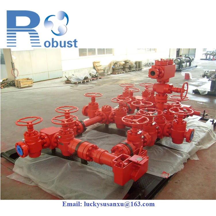 Factory price API choke manifold and kill manifold  for petroleum equipment