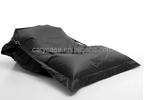 Flexible Comfortable adults bean bag chair with belts, SAFE outdoor beanbag furniture sofa seat