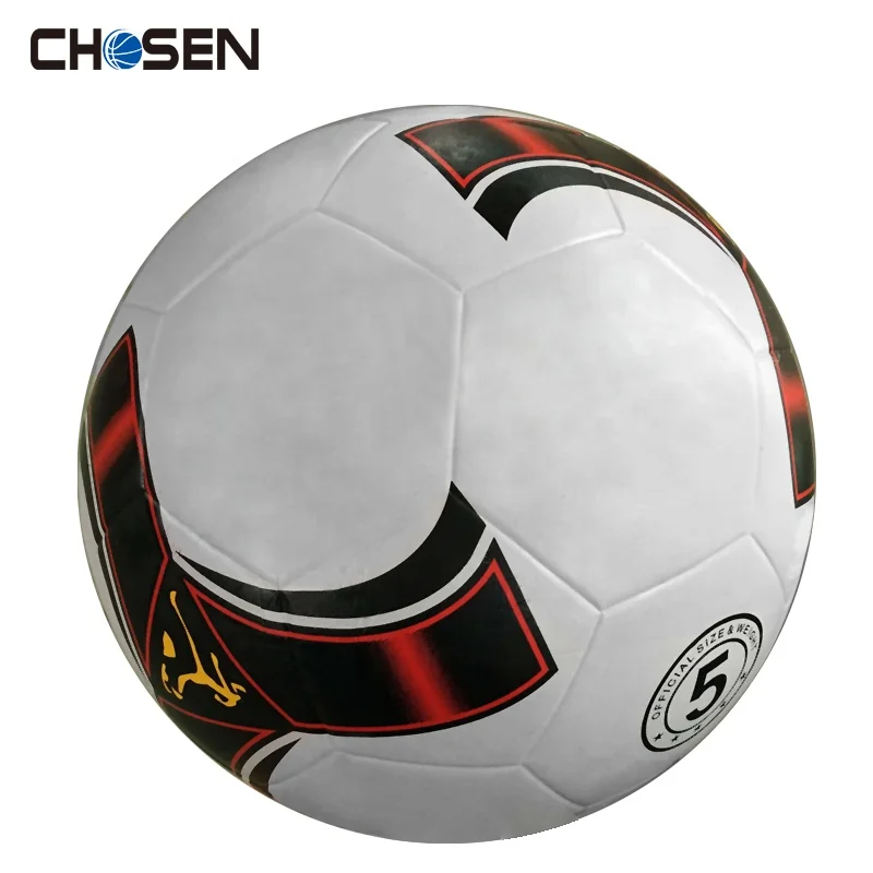 
Promotional Wholesale Cheap Rubber Soccer Ball Size 5 With Customize Logo 