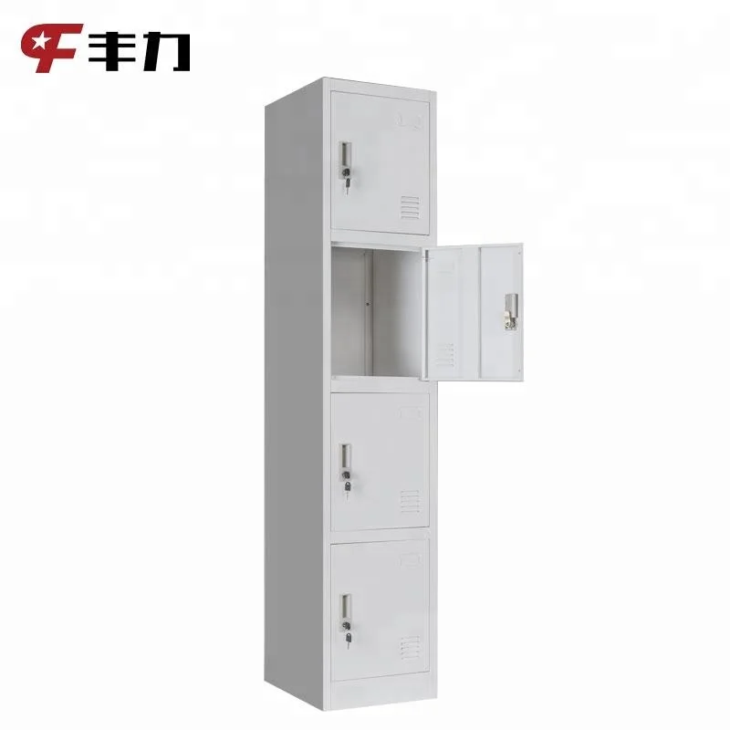 Wall Wardrobe Design Steel Cupboard single 1 door Locker Changing Room metal storage cabinet