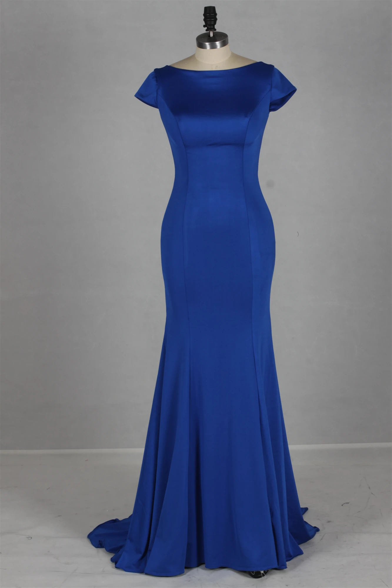 Cheap Royal Blue Bridesmaid Dress Lace Backless Long Sexy Mermaid Evening Dress 2016 Supplier