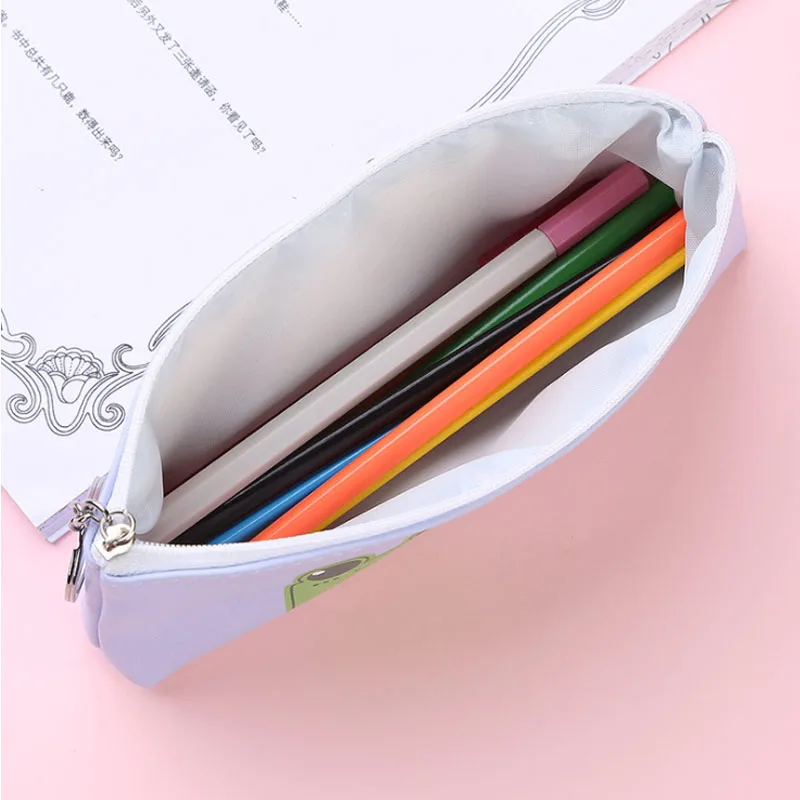 Новая парусиновая обувь из PU искусственной кожи с рисунком чашки стиль пенал канцелярские материал детские школьные принадлежности Пенал для ручек