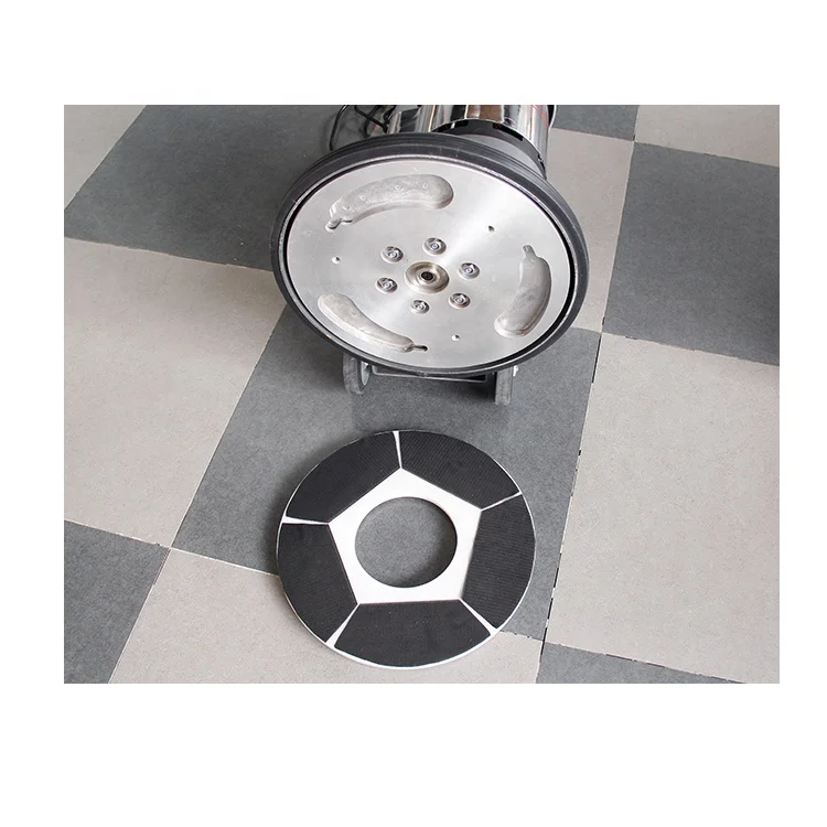 Automatic dry carpet cleaning machine FB-2017B/MF-10 with floor waxing and shinning function