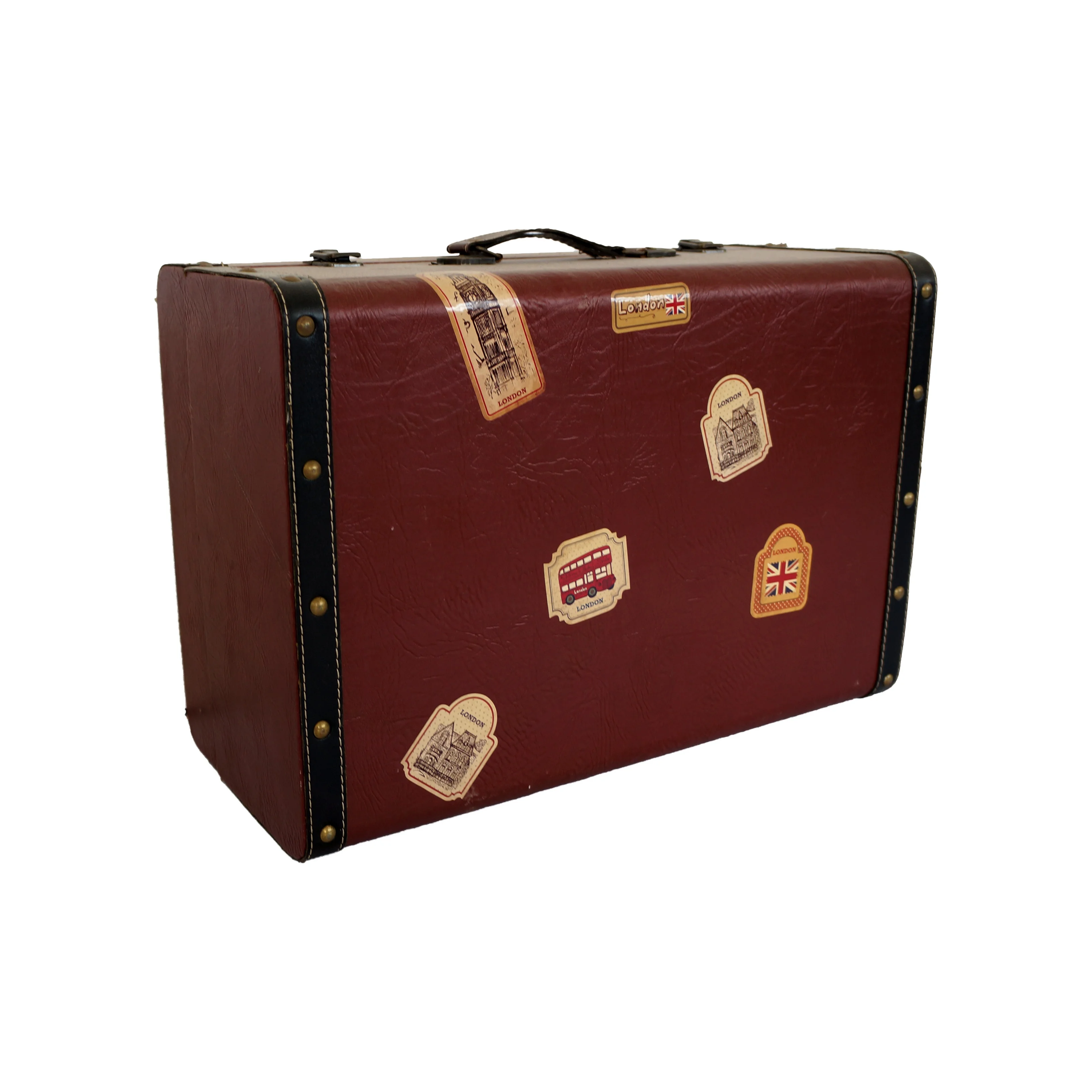 
Commercial Merchandising Display Props Retail Store Decoration Vintage Suitcase 