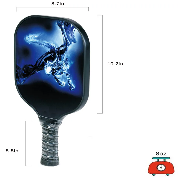 
Fashion Sports New Product High Quality Pickleball paddle fiberglass pickleball paddle 
