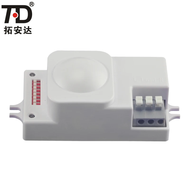 
220 - 240V 1000W Ceiling Mounted 360 Degree Microwave and Infrared PIR Motion Sensor, Microwave Radar Sensor Switch 