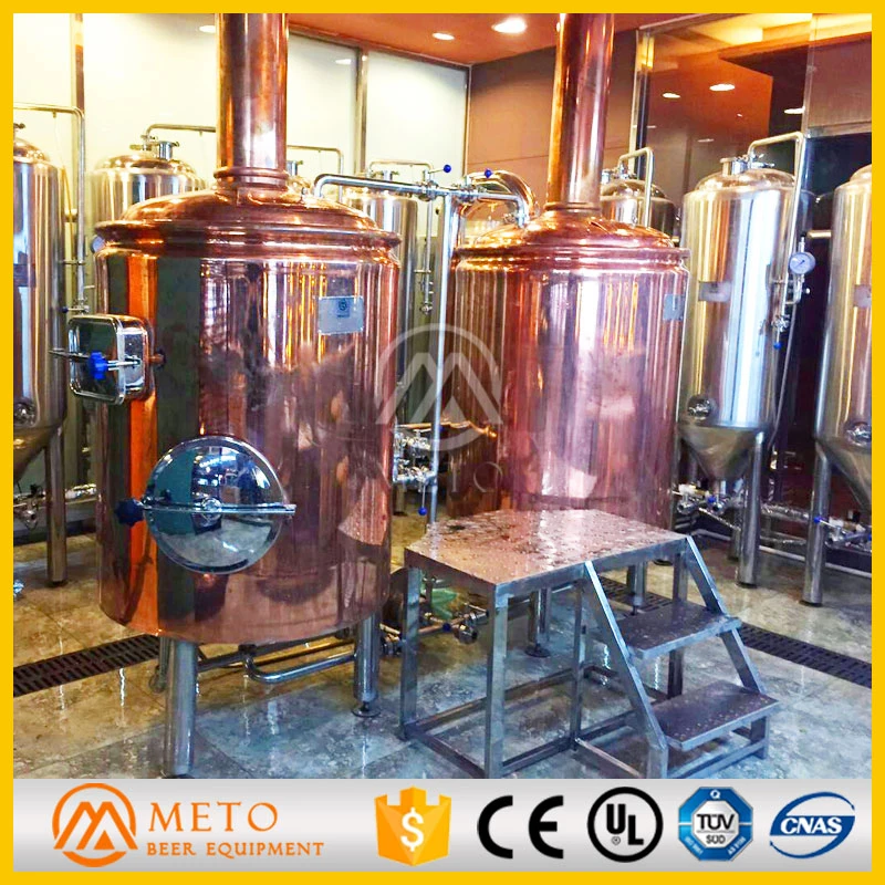 Паб пивоваренная машина, 300L 500L красный медь бак craft пивоварня оборудование на продажу