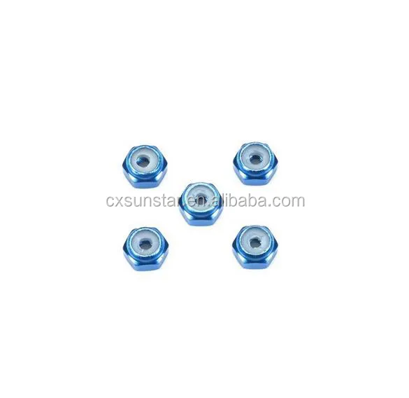 M2 Screw nut self-lock nuts blue 15500 for TAMIYA RC Buggy car