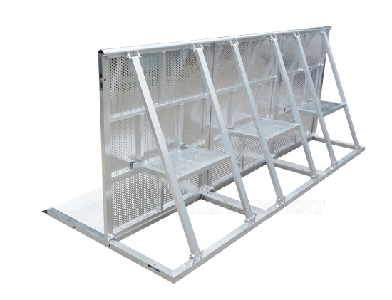 Kenzotruss Aluminum Safety Folding Crowd Barrier Aluminum Concert Barricade